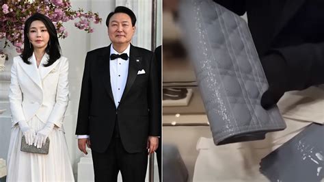 south korea first lady dior|ppp Dior bag scandal.